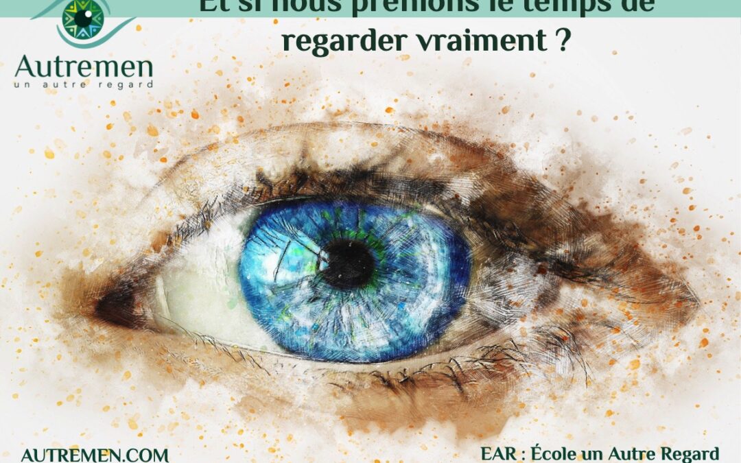 Et si nous prenions le temps de regarder vraiment ?