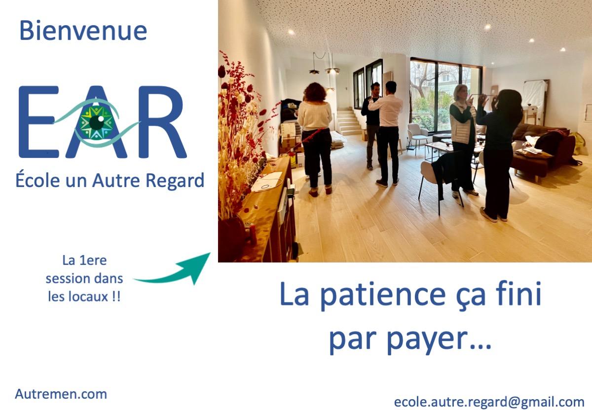 Les locaux EAR Ecole un Autre Regard, des formations professionnelles de coaching intégratif