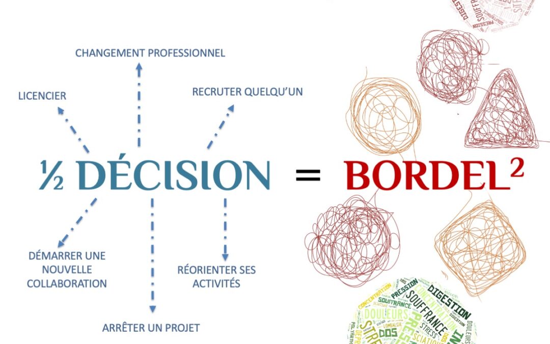 Management : 1/2 décision = BORDEL*2