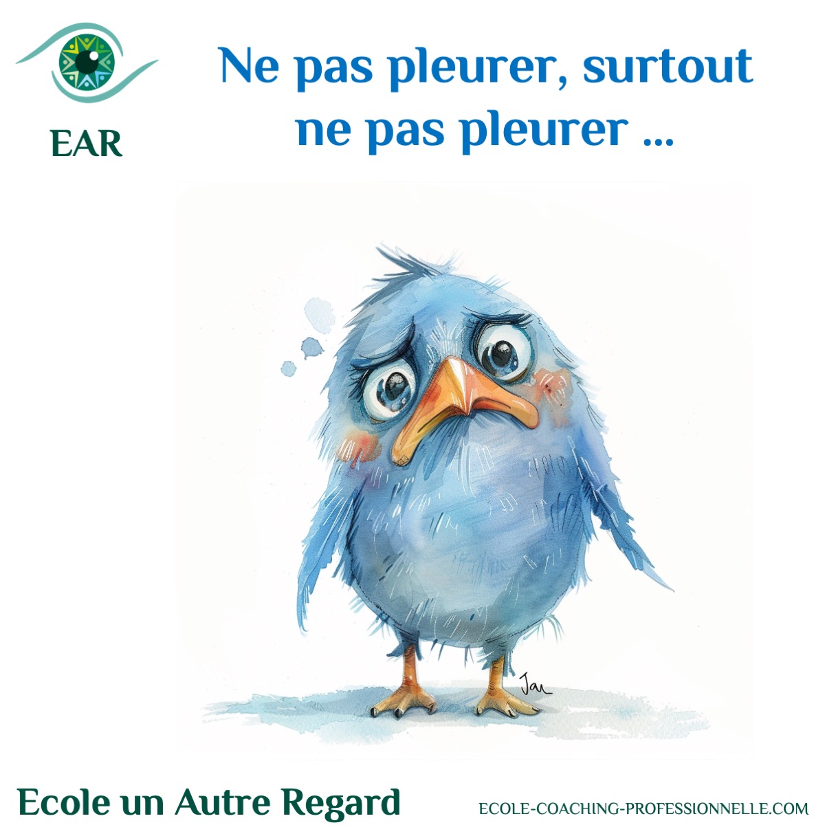 EAR-ÉMOTIONS-pas-pleurer Ne pas pleurer, c'est idiot